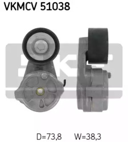 Натяжной ролик, поликлиновойремень SKF VKMCV 51038